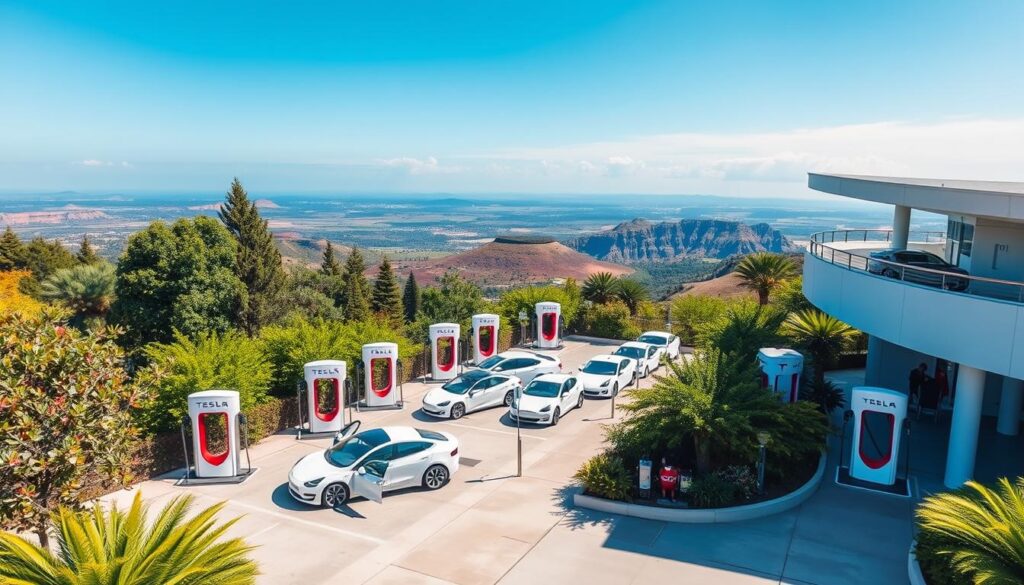 Tesla Superchargers