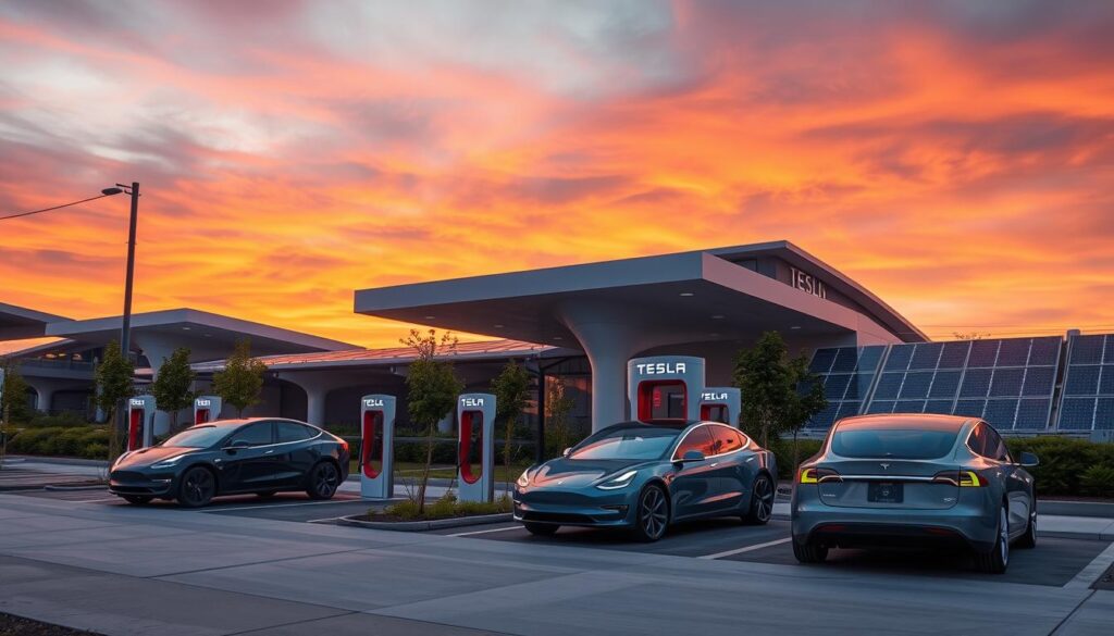 Tesla Superchargers