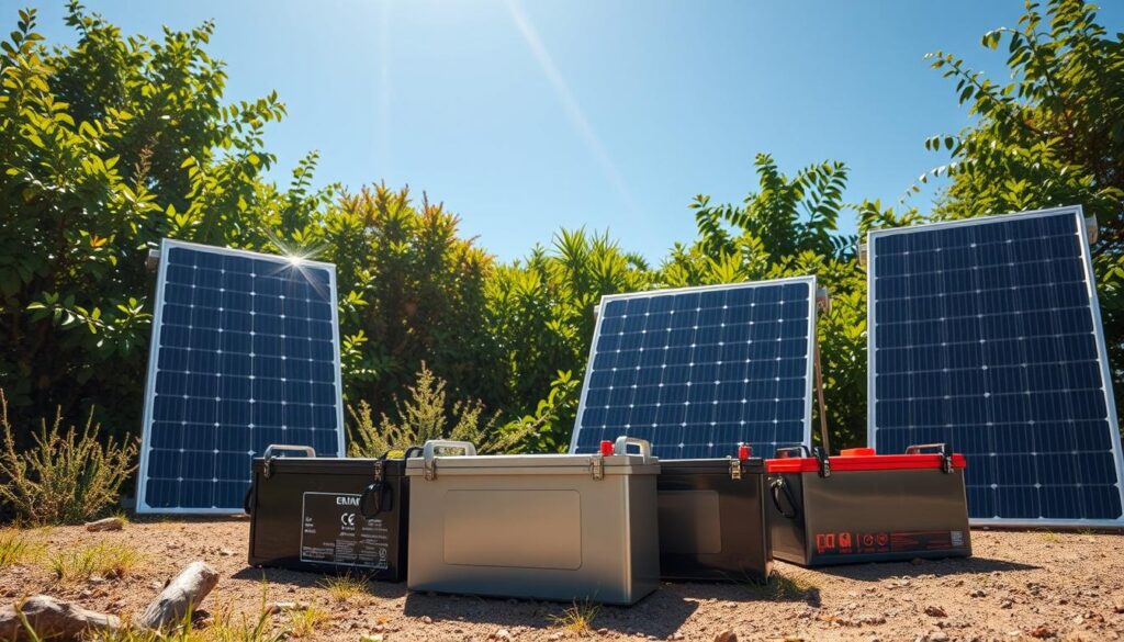 Solar Panel Batteries