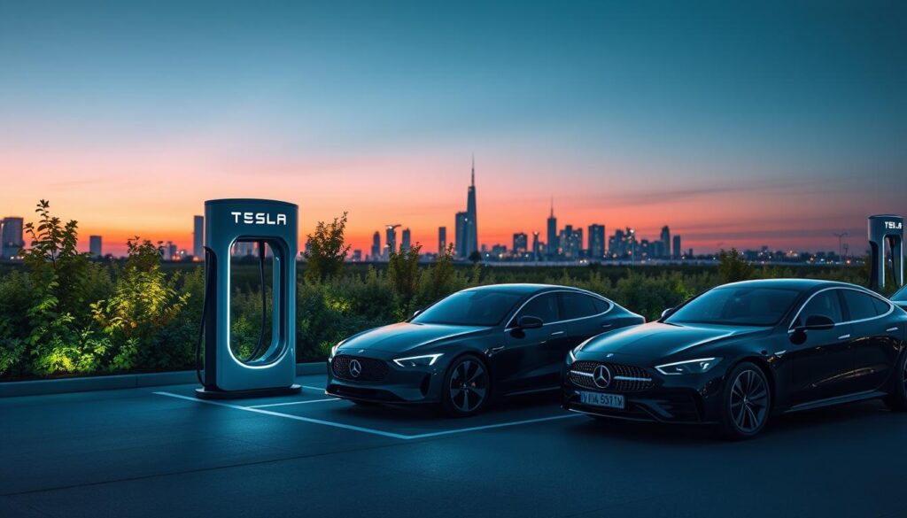 Mercedes-Benz EVs will get Tesla Supercharger