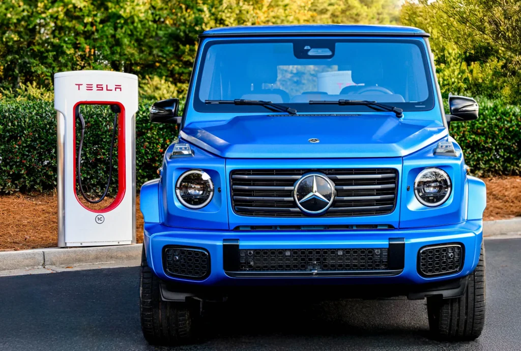 Mercedes-Benz EVs will get Tesla Supercharger