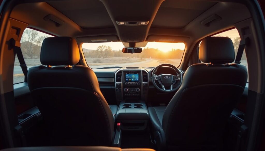 street truck interior comfort