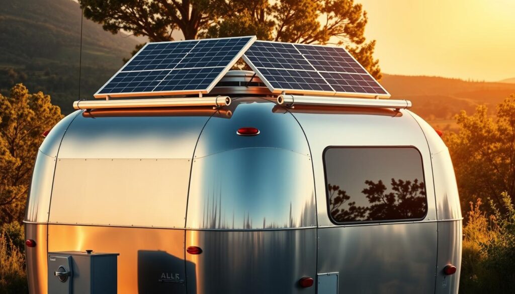 airstream travel solar power system