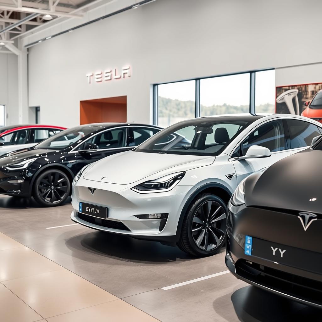 Tesla's more limited European model lineup featuring Model 3 and Model Y Tesla's more limited European model lineup featuring Model 3 and Model Y